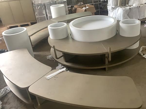 品牌連鎖不銹鋼桌椅家具定制